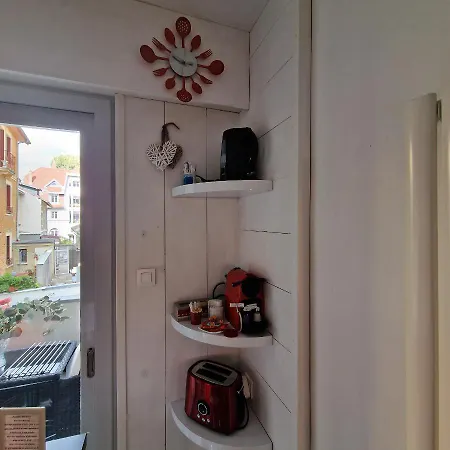Appartement Aix Centre Cosy Calme Garage Terrasse Aix-les-Bains